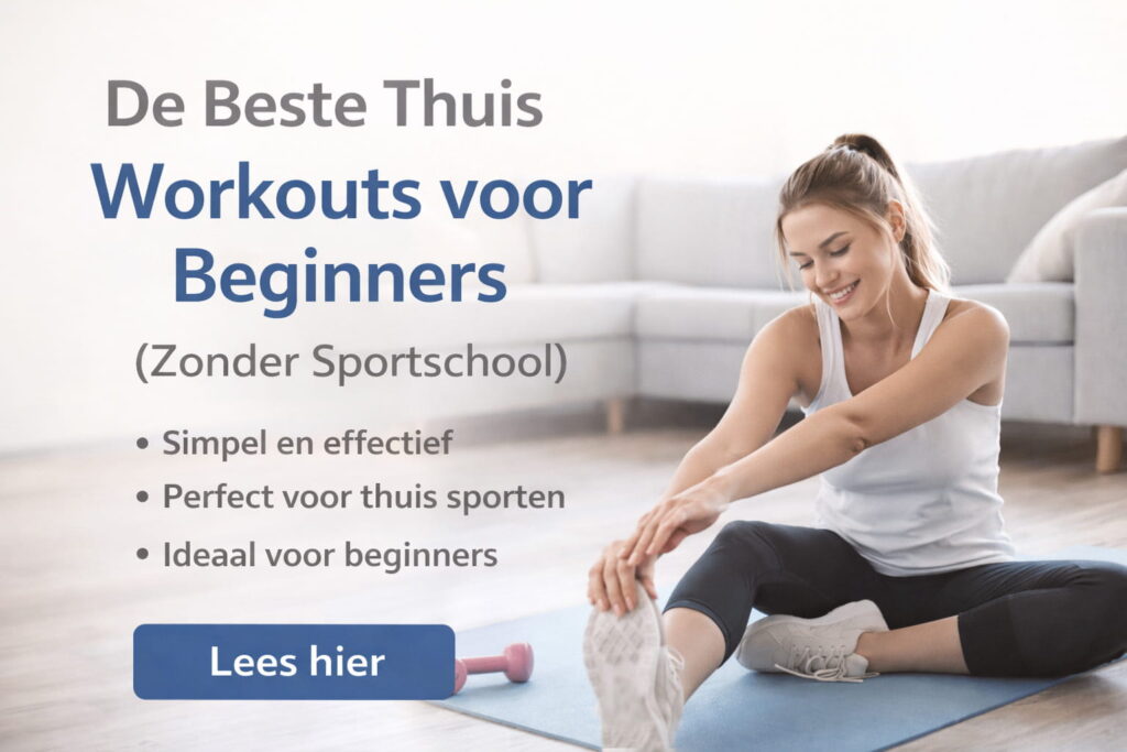 thuis workouts voor beginners zonder sportschool